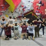 Création de la section compétition du Crux Club (Nogent-sur-Marne) : 20 grimpeurs, titres départementaux vétérans en bloc et argent régional au Bourget.